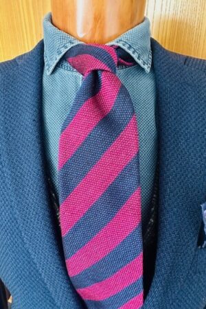 Büste Streifen Fuxia-navy