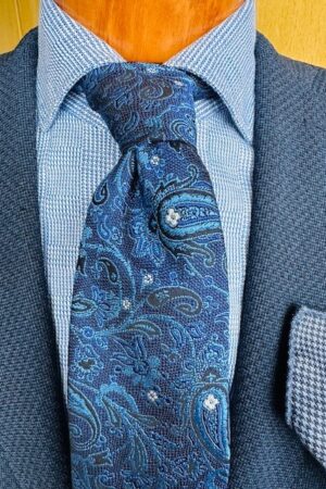 Paisley Blau Büste