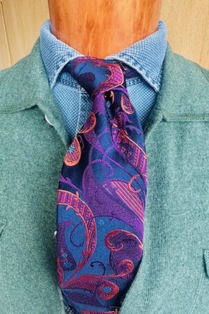 Paisley Groß Orange Büste